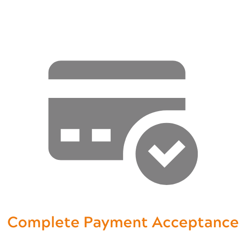 Complete payment acceptance